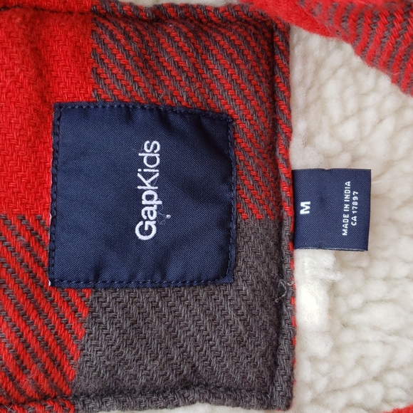 Gap kids plaid jacket - Picture 2 of 2